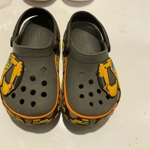 Construction Crocs brand new!